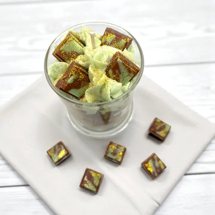 Dubai Chocolate Dessert Candle