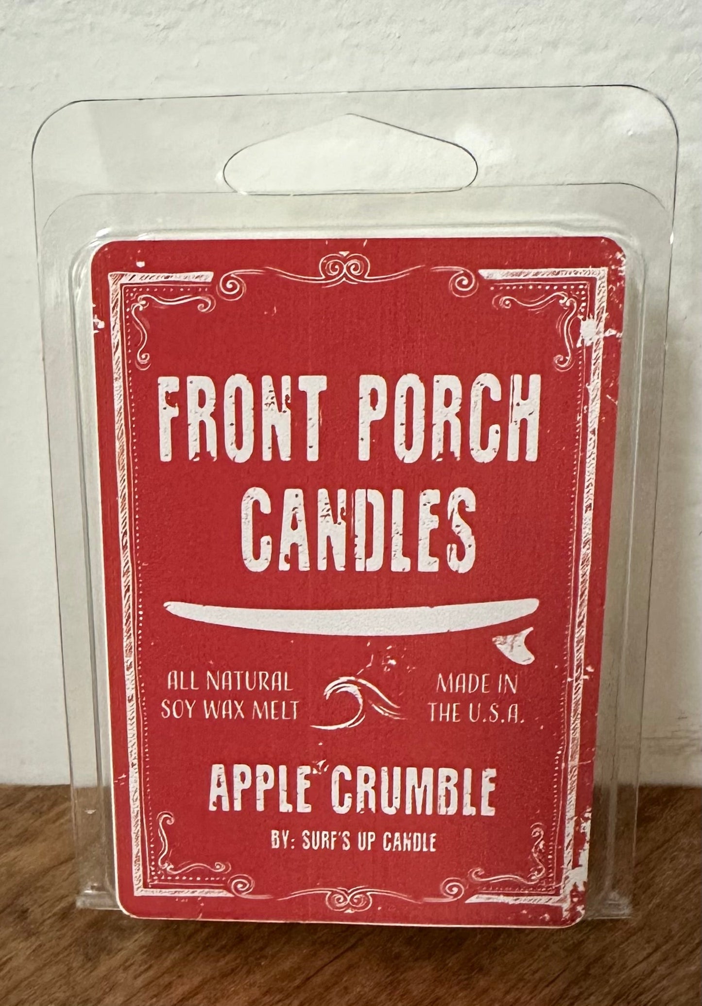 Apple Crumble- Vintage Surf Collection Clamshell Soy Wax Melts