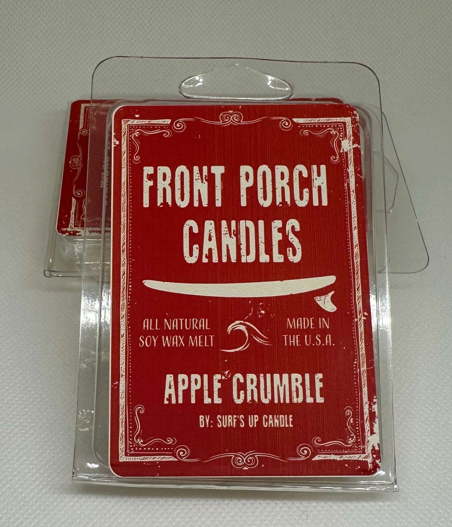 Apple Crumble- Vintage Surf Collection Clamshell Soy Wax Melts