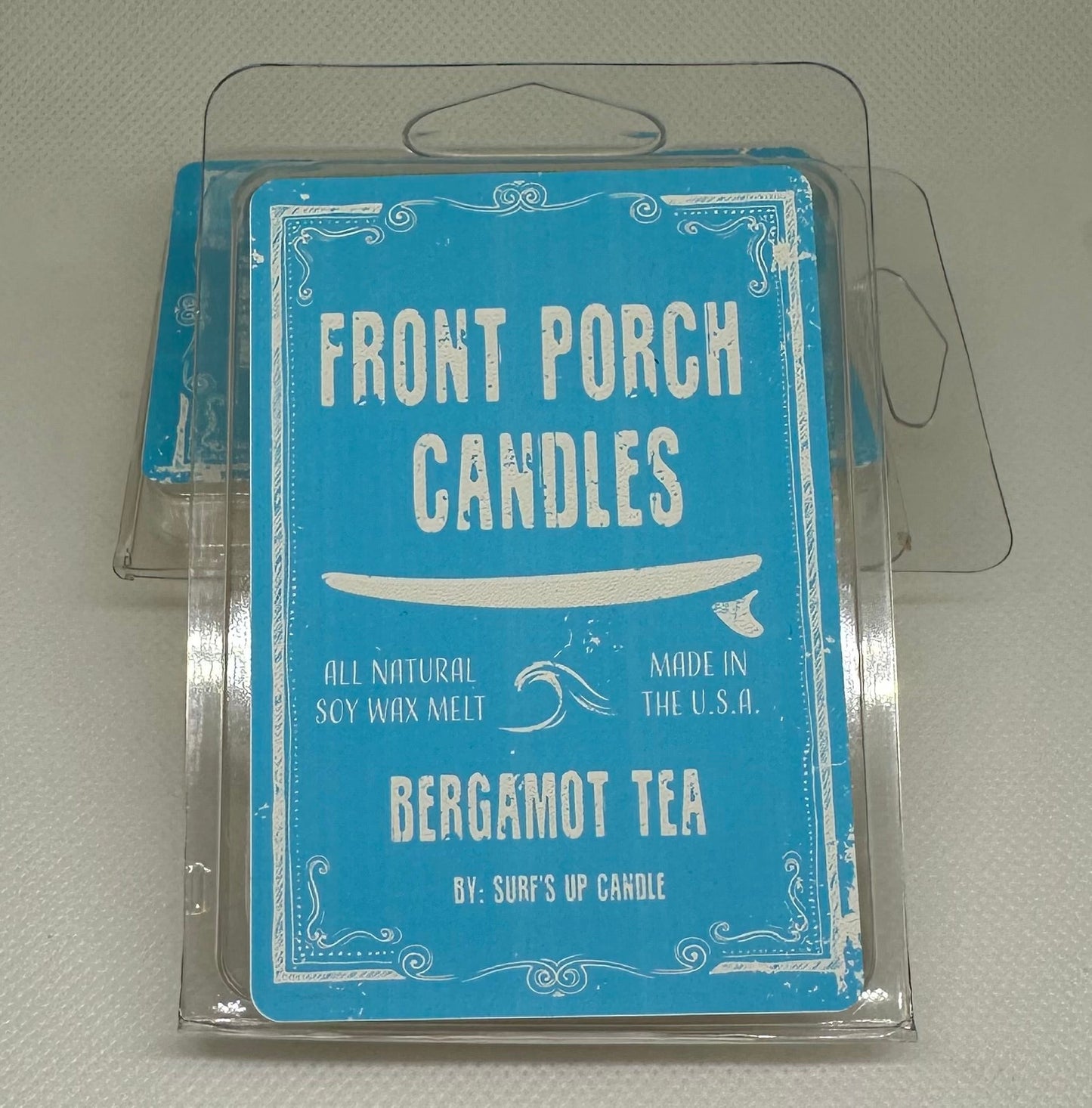 Bergamot Tea- Vintage Surf Collection Clamshell Soy Wax Melts