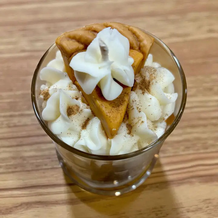 Spiced Pumpkin Pie Dessert Candle