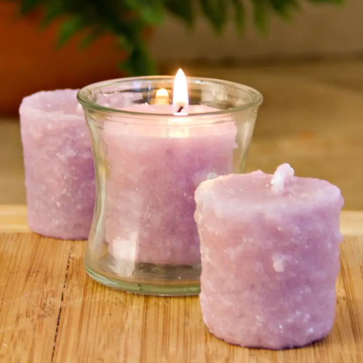 Vintage Lavender 3 Pack Votive Candles