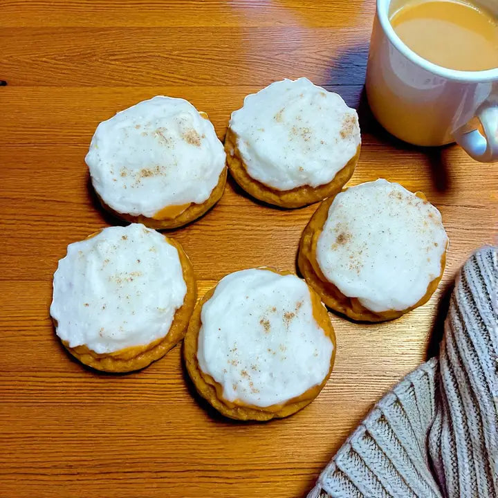 Frosted Pumpkin Spice Cookie Dessert Wax Melts