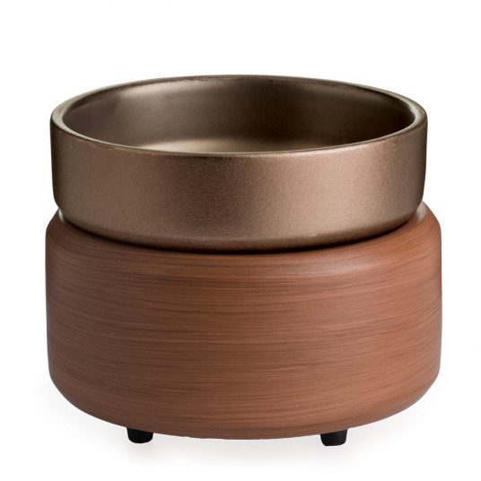 Bronze Walnut Hot Plate Wax Warmer – Front Porch Candles