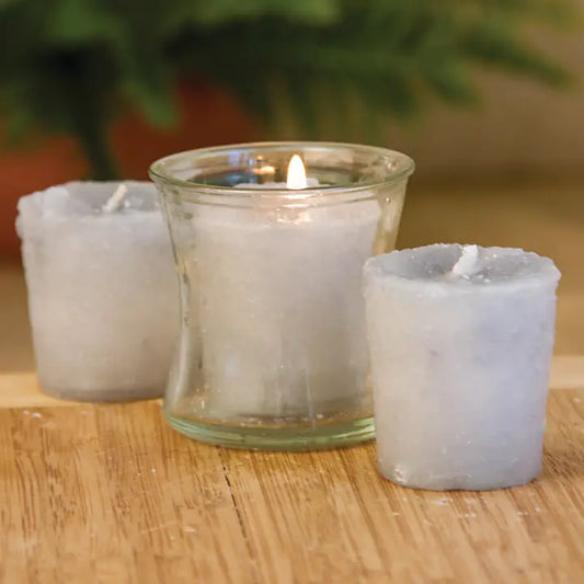 Grey Cashmere 3 Pack Votive Candles