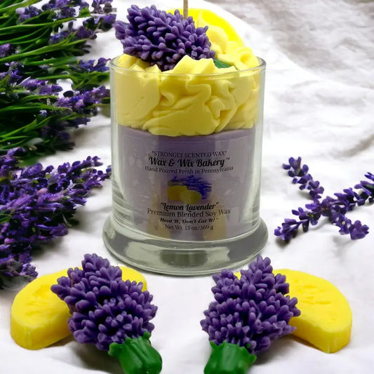 Lavender Lemon Dessert Candle