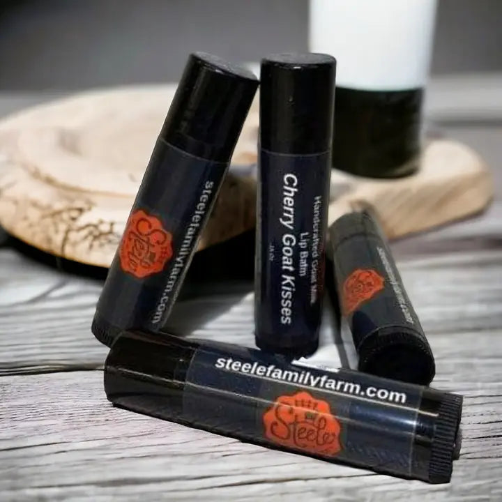 Handcrafted Goat Milk Lip Balm- Choose Flavor
