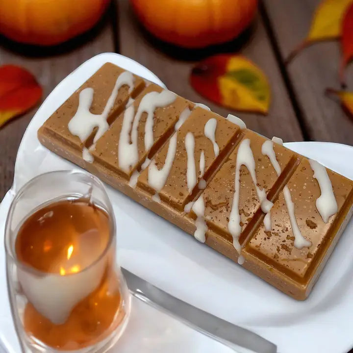 Pumpkin Spice Muffin with Vanilla Pumpkin Marshmallow Drizzle Snap Bar Wax Melts