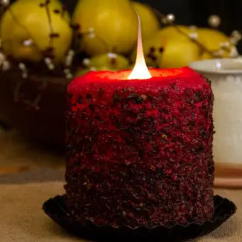 Homespun Harvest Electric Candle