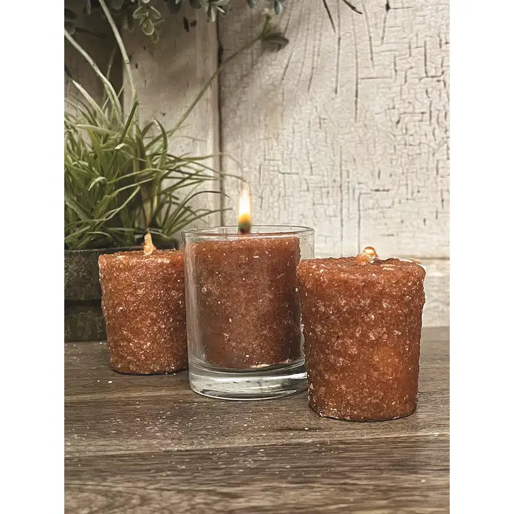 Salted Caramel Rum 3 Pack Votive Candles