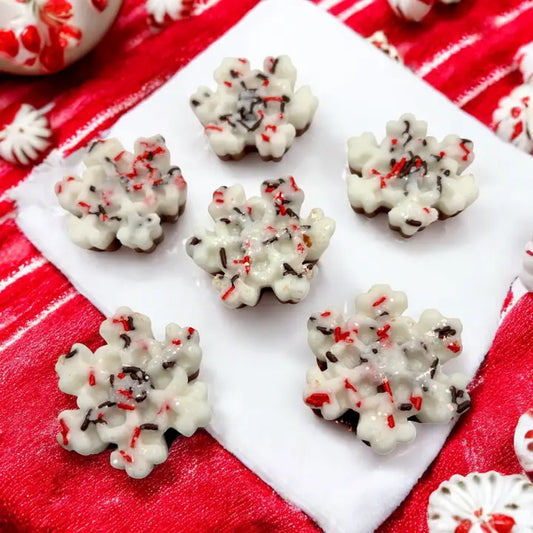 Peppermint Mocha Snowflake Dessert Wax Melts