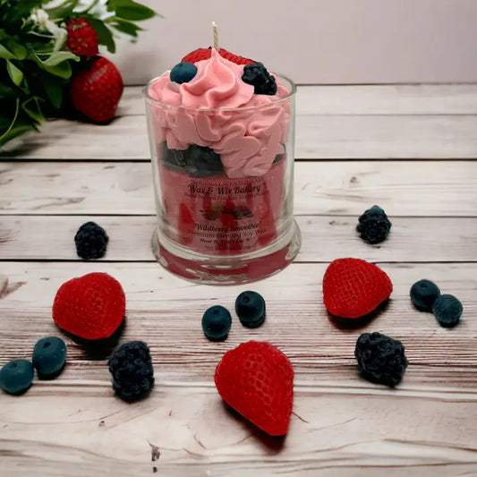 Wildberry Smoothie Dessert Candle