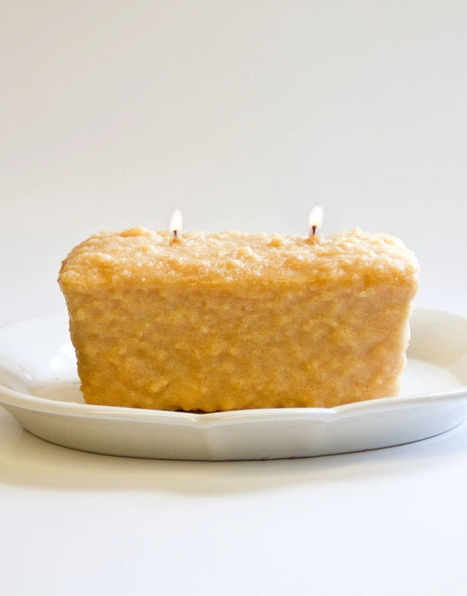 Belgian Pecan Waffles  2 Wick Loaf Candle