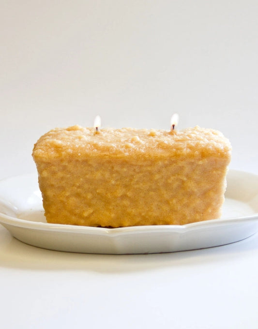 Belgian Pecan Waffles  2 Wick Loaf Candle