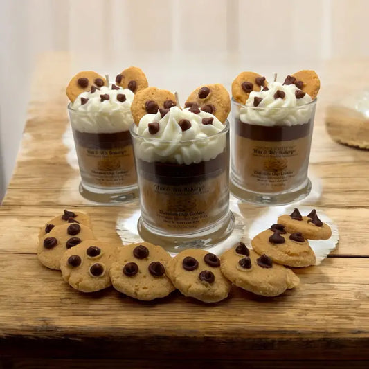 Chocolate Chip Cookie Dessert Candle