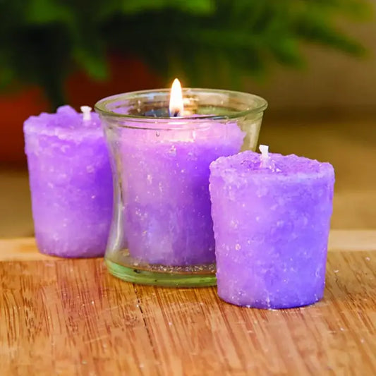 Lilac Blossom 3 Pack Votive Candles