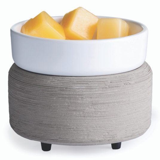 Grey Texture Hot Plate Wax Warmer