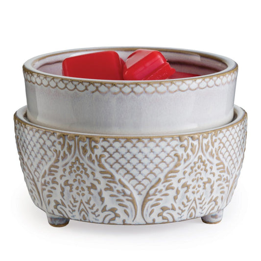 Vintage White Hot Plate Wax Warmer