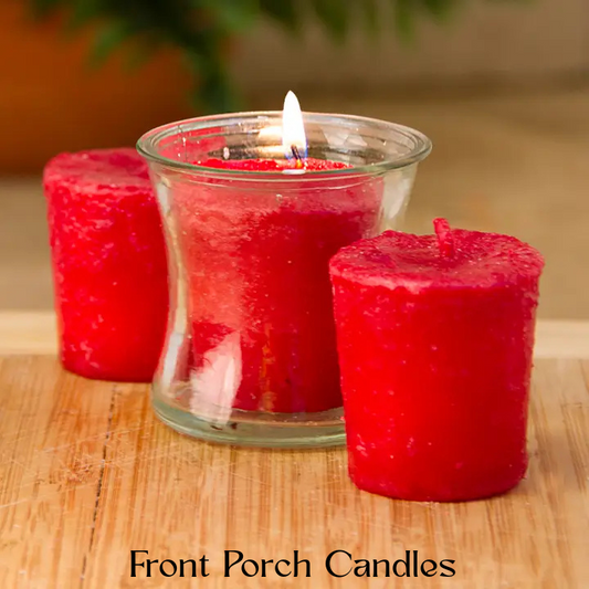 Homespun Harvest 3 Pack Votive Candles