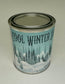 Vintage Surf Collection Pint Can Soy Candle - Cool Winter Sky