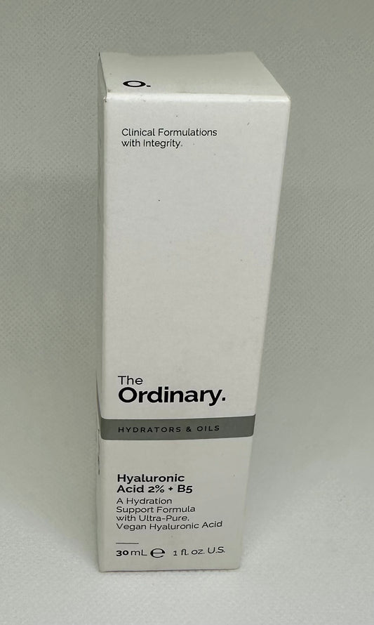 The Ordinary Hyaluronic Acid 2% + B5 Moisturizing Serum- 1oz/30ml