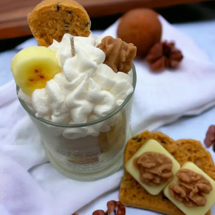 Banana Bread Dessert Candle