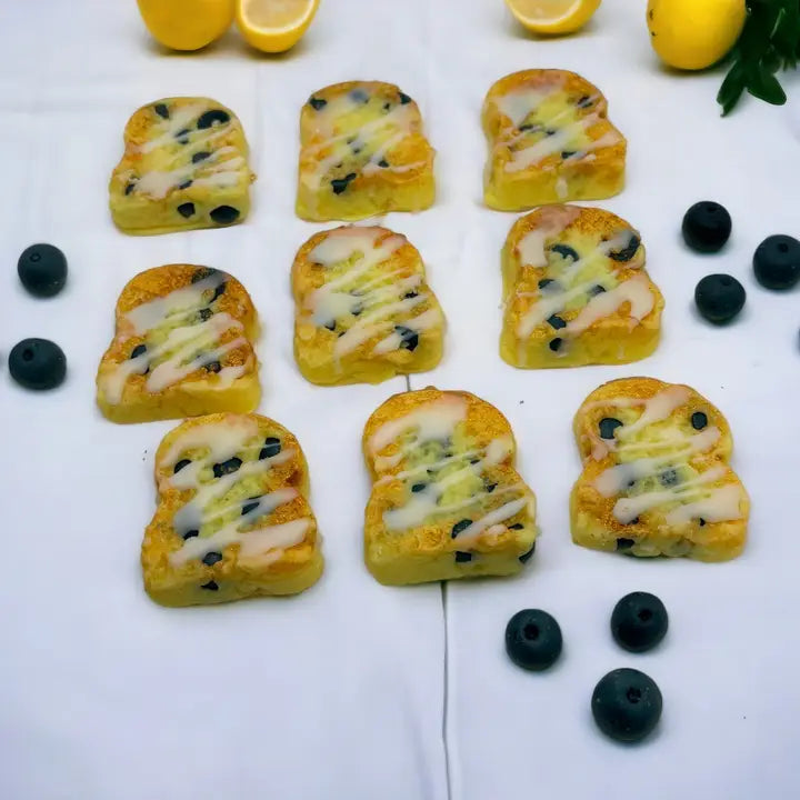 Glazed Lemon Blueberry Pound Cake Dessert Wax Melts