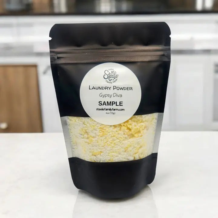 Laundry Detergent- 4oz Powder Sample Size