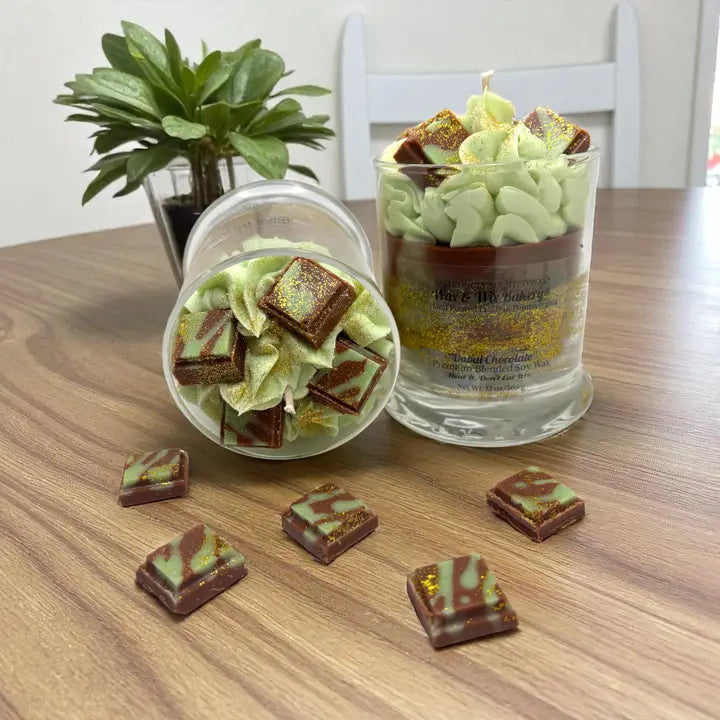 Dubai Chocolate Dessert Candle