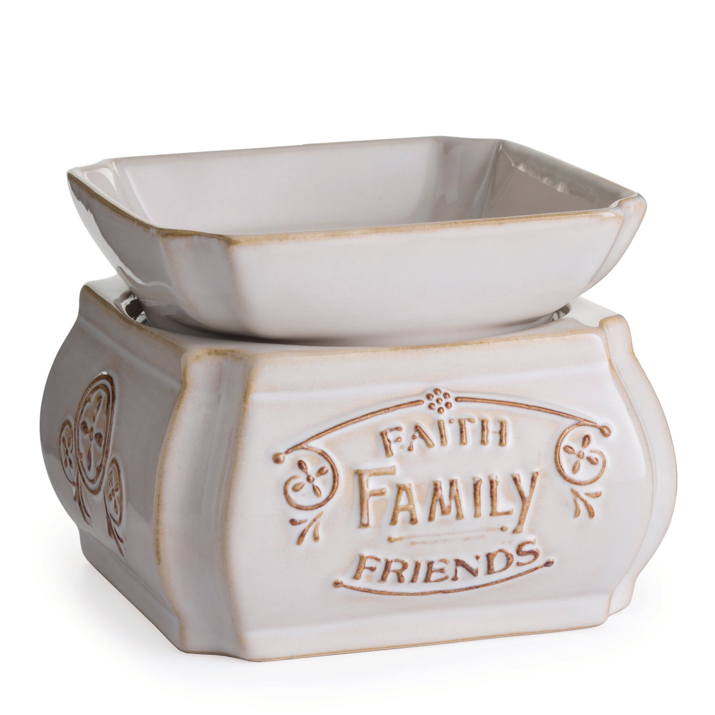Faith, Family, Friends Hot Plate Wax Warmer